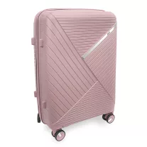   Zellia Polipropilén Bőrönd 209 - Rosegold L Méret - 75 X 51 X 31 Cm