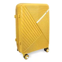   Zellia Polipropilén Bőrönd 209 - Sárga S Méret - 55 X 39 X 22 Cm Kézipoggyász