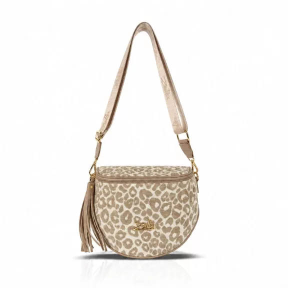 Zellia Női Oldaltáska 21028 Beige-Taupe - Pantera - Zellia Női Oldaltáska 21028 Beige-Taupe - Pantera -