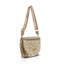 Zellia Női Oldaltáska 21028 Beige-Taupe - Pantera -