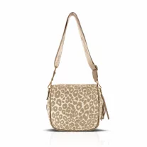 Zellia Női Oldaltáska 21028 Beige-Taupe - Pantera -