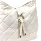 Zellia Női Válltáska 22117 Beige Matt - Steppelt -