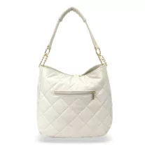 Zellia Női Válltáska 22117 Beige Matt - Steppelt -