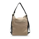 Zellia Női Válltáska/Hátizsáká Alakítható 22199 Taupe-Beige-Fekete Zellia Női Válltáska/Hátizsáká Alakítható 22199 Taupe-Beige-Fekete