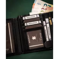 Rovicky férfi bőr pénztárca 22317-VT-RVT