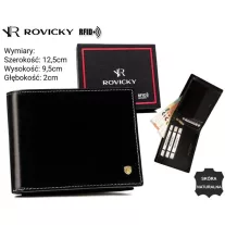 Rovicky férfi bőr pénztárca 22319-VT-RVT
