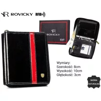 Rovicky férfi bőr pénztárca 22322-RVTP