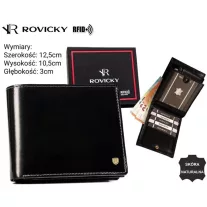 Rovicky férfi bőr pénztárca 22323-VT-RVT