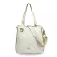 Zellia Női Válltáska 23068 Beige Matt - Steppelt - Arany K.