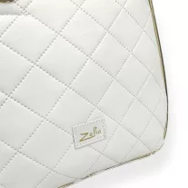   Zellia Női Válltáska 23068 Beige Matt - Steppelt - Arany K.