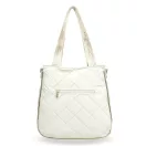 Zellia Női Válltáska 23068 Beige Matt - Steppelt - Arany K.