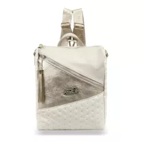 Zellia Női Hátizsák 23137 Beige-Arany - Ss-Brw -