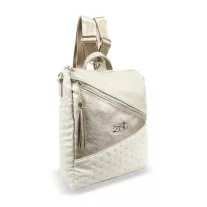 Zellia Női Hátizsák 23137 Beige-Arany - Ss-Brw -