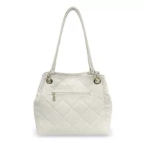 Zellia Női Válltáska 24015 Beige Matt - Steppelt -