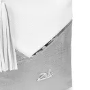 Zellia Női Válltáska 24046 Fehér-Ezüst - Ch - Zellia Női Válltáska 24046 Fehér-Ezüst - Ch -