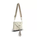 Zellia Női Oldaltáska 24104 Beige-Arany - Leaf - Zellia Női Oldaltáska 24104 Beige-Arany - Leaf -