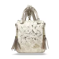 Zellia Női Hátizsák 24122 Beige - Gold Leaf -