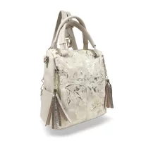 Zellia Női Hátizsák 24122 Beige - Gold Leaf -