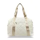 Zellia Női Sporttáska 24128 Beige Matt - Steppelt - Zellia Női Sporttáska 24128 Beige Matt - Steppelt -