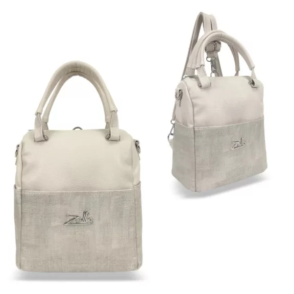 Zellia Női Hátizsák 24136 Beige-Arany - Ch - Zellia Női Hátizsák 24136 Beige-Arany - Ch -