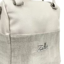 Zellia Női Hátizsák 24136 Beige-Arany - Ch -