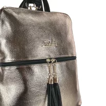Zellia Női Hátizsák 24149 Bronz - Bari -