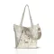 Zellia Női Válltáska 24167 Beige-Arany - Brw-Leaf -