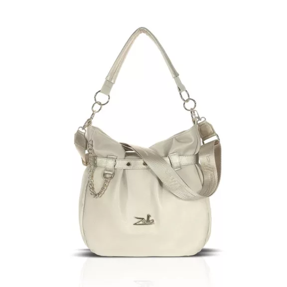 Zellia Női Válltáska 25017 Beige-Arany Zellia Női Válltáska 25017 Beige-Arany