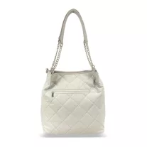Zellia Női Válltáska 25025 Beige Matt - Steppelt -