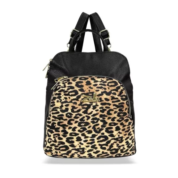Zellia Női Hátizsák 25055 Fekete - Ocelot - Zellia Női Hátizsák 25055 Fekete - Ocelot -