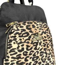 Zellia Női Hátizsák 25055 Fekete - Ocelot -