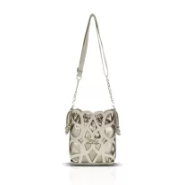 Zellia Női Oldaltáska 25096 Beige-Arany - Brw -