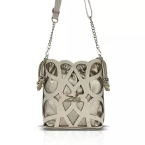 Zellia Női Oldaltáska 25096 Beige-Arany - Brw -