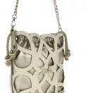 Zellia Női Oldaltáska 25096 Beige-Arany - Brw - Zellia Női Oldaltáska 25096 Beige-Arany - Brw -