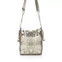 Zellia Női Oldaltáska 25096 Arany-Beige - Brw -