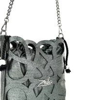 Zellia Női Oldaltáska 25096 Grafit - Crystal Line -