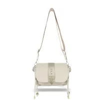Zellia Női Oldaltáska 25131 Beige-Arany