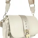 Zellia Női Oldaltáska 25131 Beige-Arany