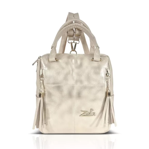 Zellia Női Hátizsák 25180 Beige-Arany - Diamond-Glass - Zellia Női Hátizsák 25180 Beige-Arany - Diamond-Glass -
