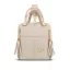 Zellia Női Hátizsák 25180 Beige-Arany - Rimini-Groove -