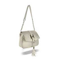 Zellia Női Oldaltáska 25203 Beige-Arany - Brw -
