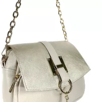 Zellia Női Oldaltáska 25203 Beige-Arany - Brw -