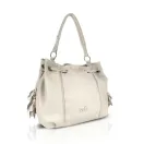 Zellia Női Válltáska 26030F Beige-Arany - Virág Dísszel - Zellia Női Válltáska 26030F Beige-Arany - Virág Dísszel -