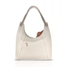 Zellia Női Válltáska 26038F Beige-Arany - Glass - Virág Dísszel -