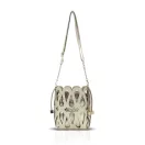 Zellia Női Oldaltáska 26040 Beige-Arany