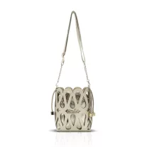 Zellia Női Oldaltáska 26040 Beige-Arany