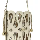 Zellia Női Oldaltáska 26040 Beige-Arany