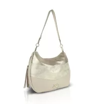 Zellia Női Válltáska 26058 Beige-Arany