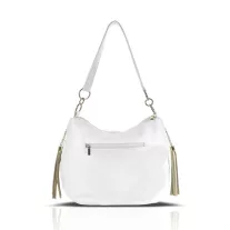 Zellia Női Válltáska 26058 Fehér-Arany-Beige