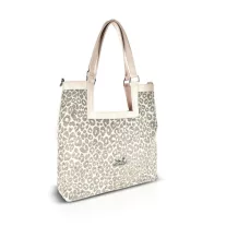 Zellia Női Válltáska 26074 Szürke-Beige - Pantera -